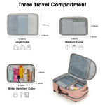 G4Free - G4Free 40l Carry On Waterproof  Travel Backpack For Women Men -TN23B188A