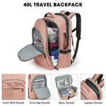 G4Free - G4Free 40l Carry On Waterproof  Travel Backpack For Women Men -TN23B188A