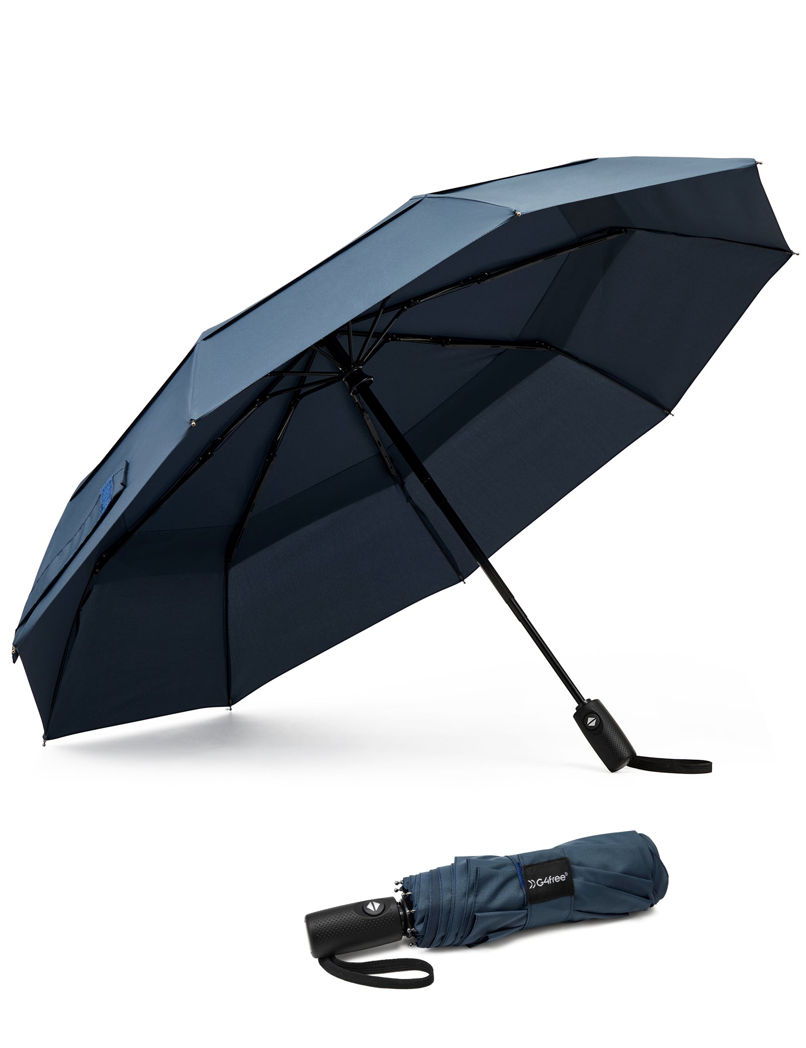 G4Free - G4Free 42 Inch Windproof Travel Umbrella -TN25A604B