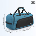 G4Free - G4Free 45L 3-Way Duffle Backpack with Wet Pocket & Shoes Compartment -TN22B071A