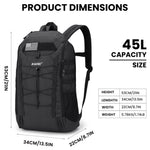 G4Free - G4Free 45L Military Tactical Backpack 3 Day Survival Molle Pack -TN23B193A