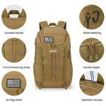 G4Free - G4Free 45L Military Tactical Backpack 3 Day Survival Molle Pack -TN23B193A