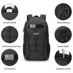G4Free - G4Free 45L Military Tactical Backpack 3 Day Survival Molle Pack -TN23B193A