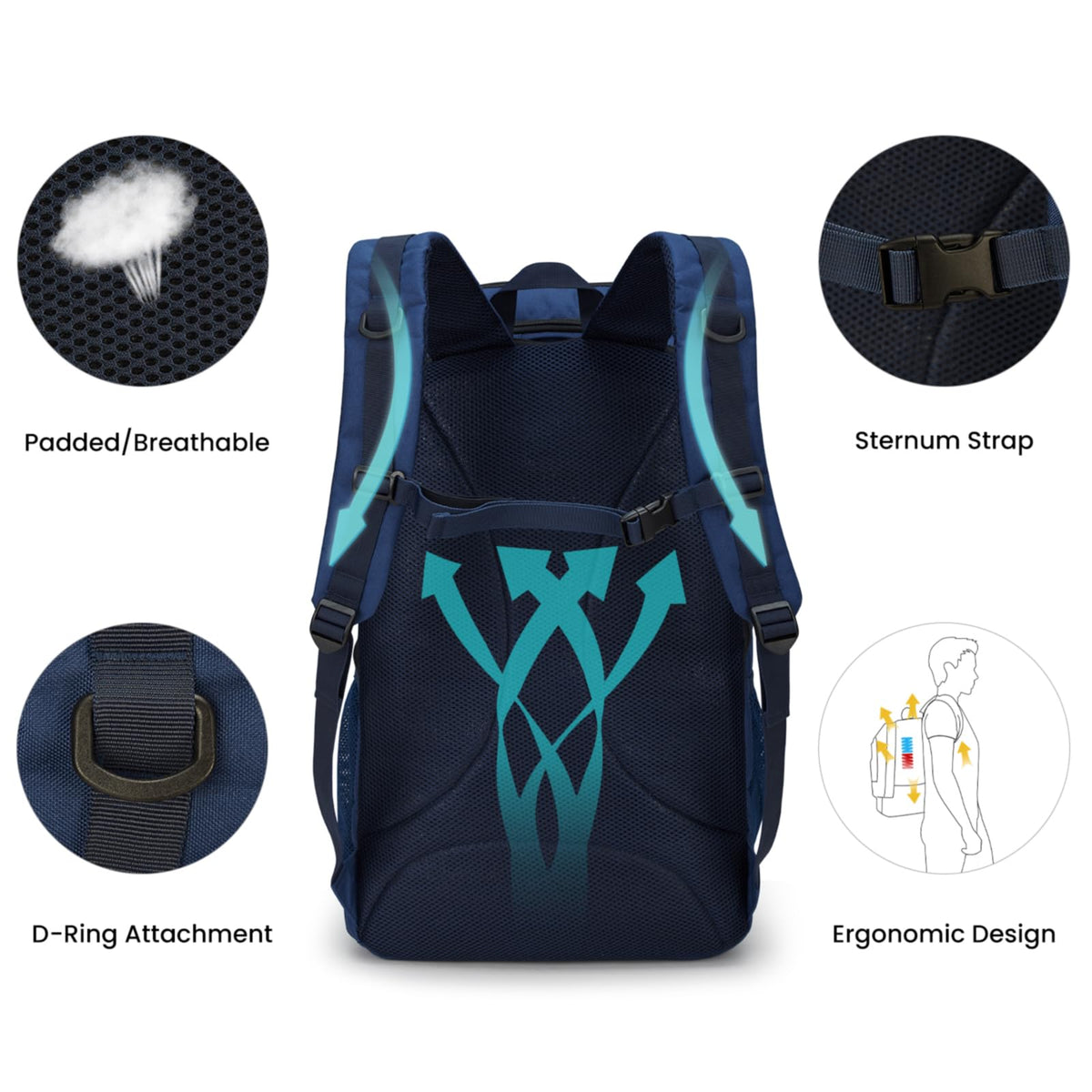 G4Free - G4Free 45L Military Tactical Backpack 3 Day Survival Molle Pack -TN23B193A