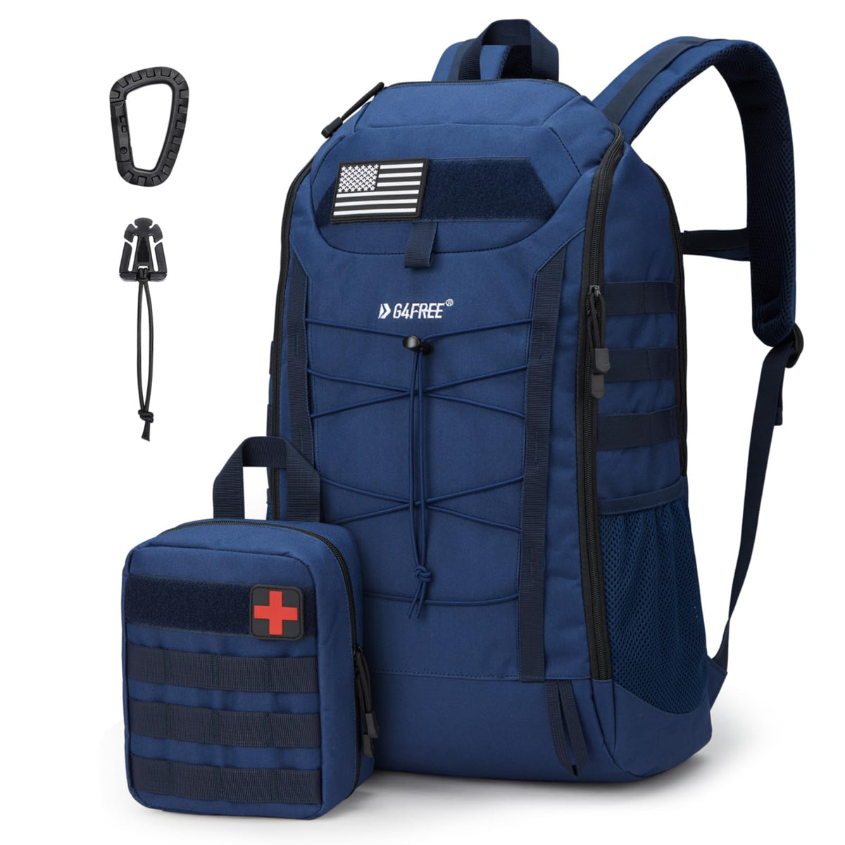 G4Free - G4Free 45L Military Tactical Backpack 3 Day Survival Molle Pack -TN23B193C