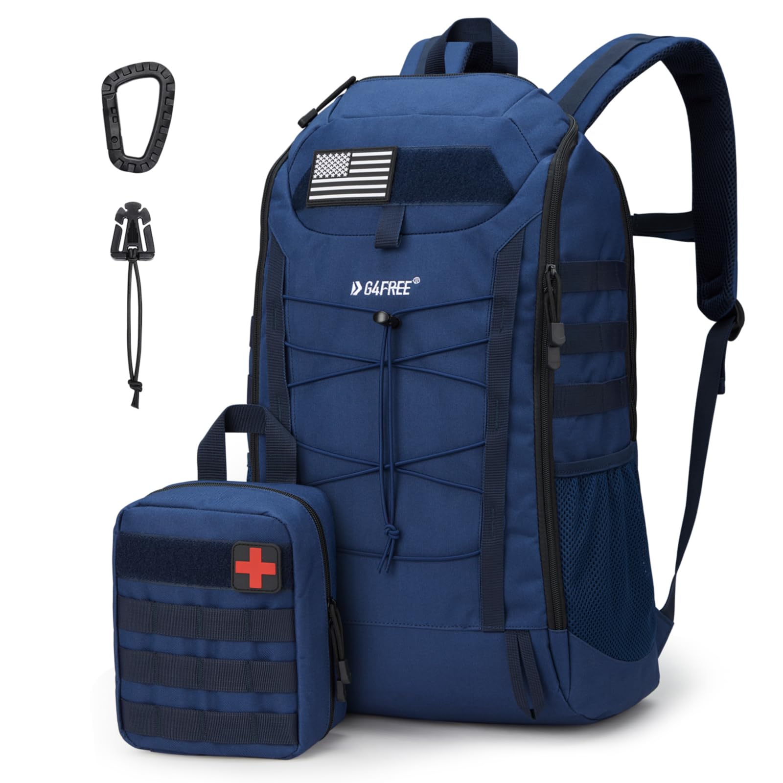 G4Free - G4Free 45L Military Tactical Backpack 3 Day Survival Molle Pack -TN23B193C