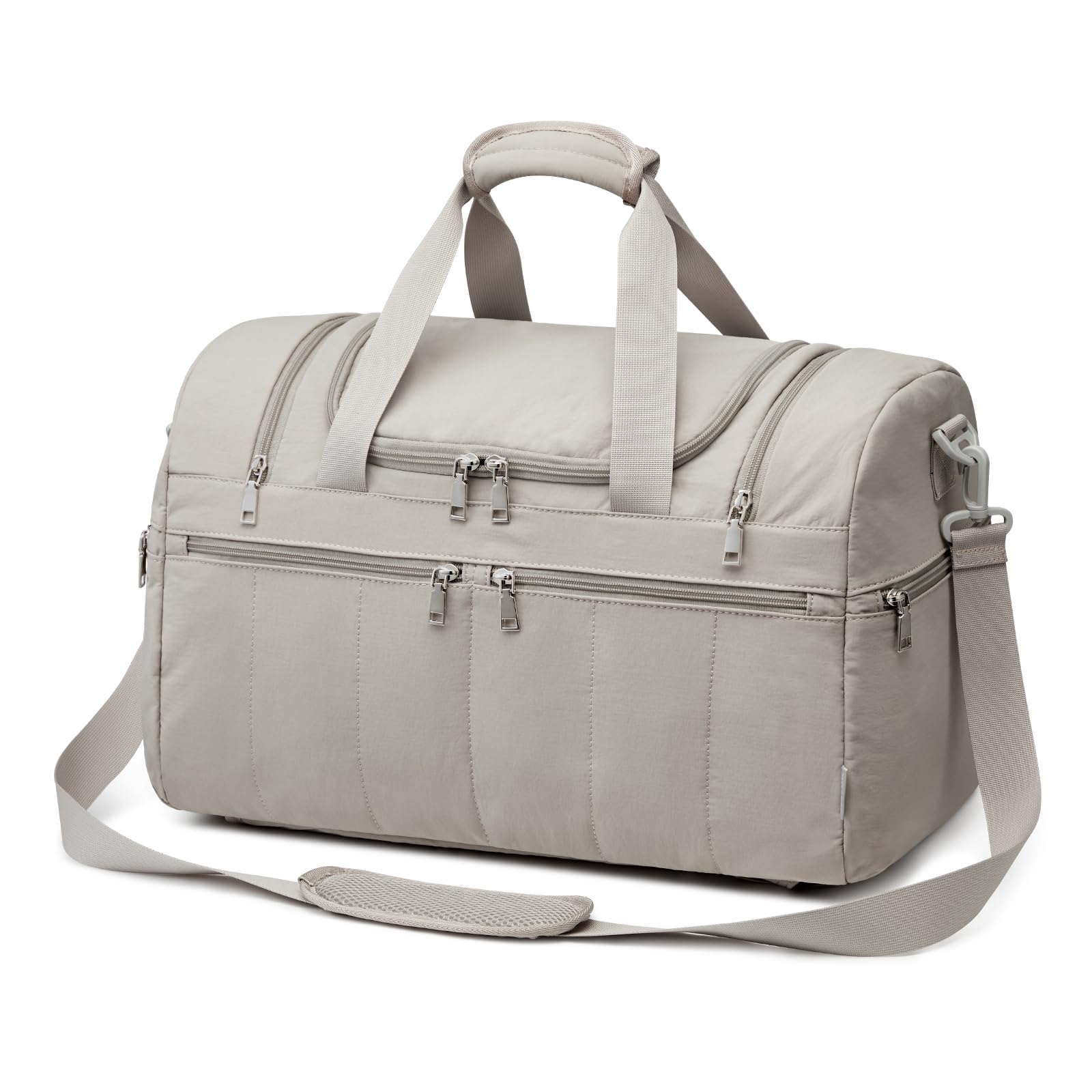 G4Free - G4Free 45L Travel Duffle Bag 3 in 1 Duffel Bags with Shoes Compartment -TN25B573C