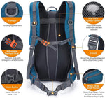 G4Free - G4Free 45L Waterproof Hiking Travel Backpack with Rain Cover -D02V648A