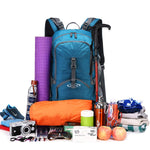G4Free - G4Free 45L Waterproof Hiking Travel Backpack with Rain Cover -D02V648A