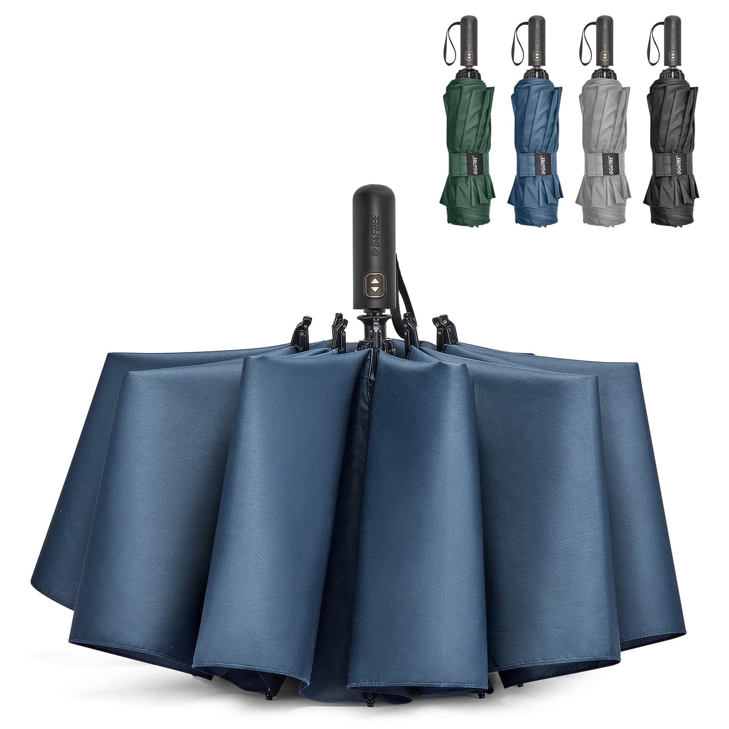 G4Free - G4Free 46/54/62 Inch Large Compact Golf Umbrella Windproof 10 Ribs -TN23A229B