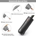 G4Free - G4Free 46/54/62 Inch Large Compact Golf Umbrella Windproof 10 Ribs -TN23A229B