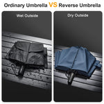 G4Free - G4Free 46/54/62 Inch Large Compact Golf Umbrella Windproof 10 Ribs -TN23A229B