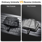 G4Free - G4Free 46/54/62 Inch Large Compact Golf Umbrella Windproof 10 Ribs -TN23A229B