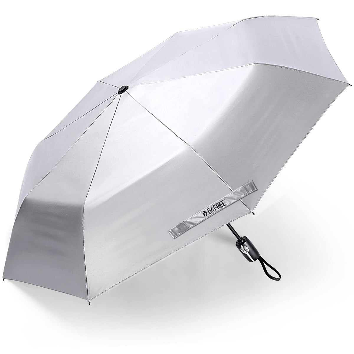 G4Free - G4Free 46 Inch Auto Open UPF 50+ UV Protection Large Travel Umbrella -D02V746A