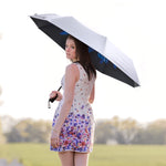 G4Free - G4Free 46 Inch Auto Open UPF 50+ UV Protection Large Travel Umbrella -D02V746A