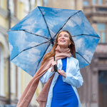 G4Free - G4Free 46 Inch Auto Open UPF 50+ UV Protection Large Travel Umbrella -D02V746A