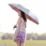G4Free - G4Free 46 Inch Auto Open UPF 50+ UV Protection Large Travel Umbrella -D02V746A