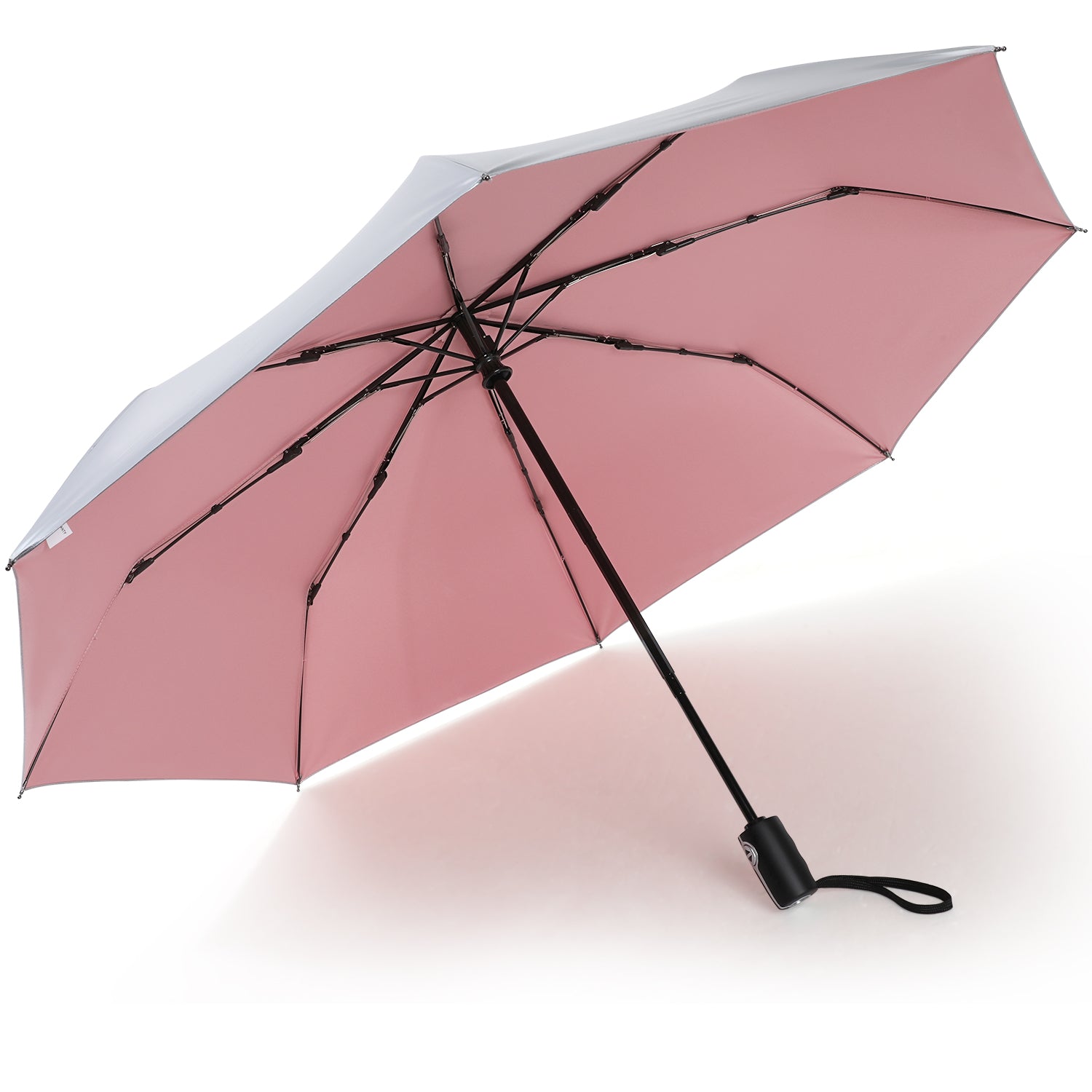 G4Free - G4Free 46 Inch Auto Open UPF 50+ UV Protection Large Travel Umbrella -D02V746A