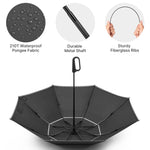 G4Free - G4Free 46" Inverted Umbrella – Carabiner Handle -NT25A620A