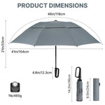 G4Free - G4Free 46" Inverted Umbrella – Carabiner Handle -NT25A620A