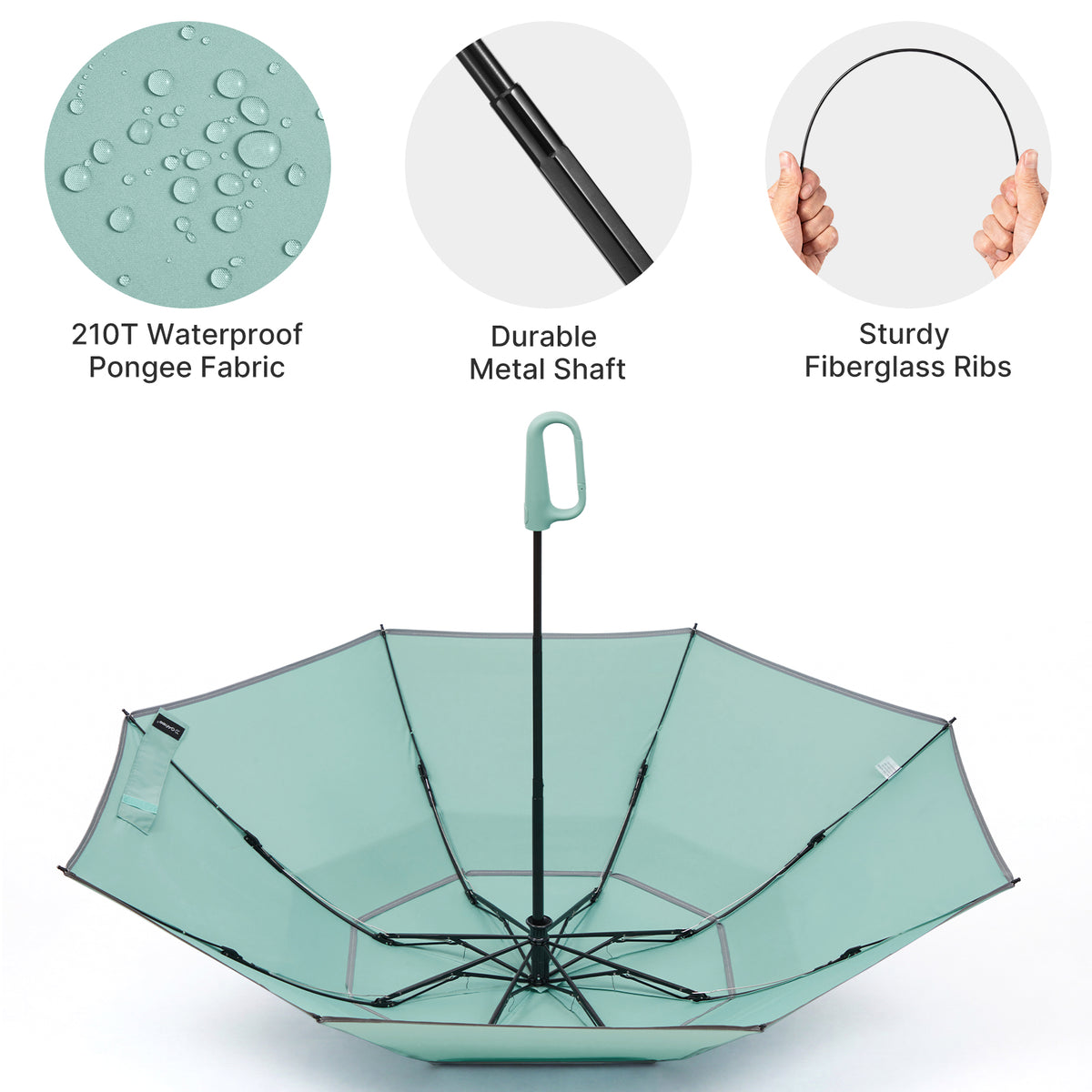 G4Free - G4Free 46" Inverted Umbrella – Carabiner Handle -NT25A620A