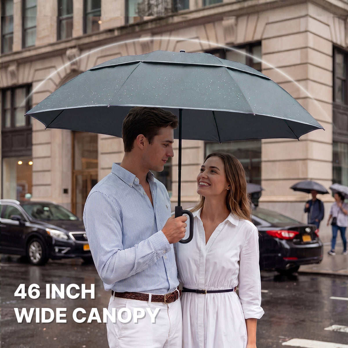 G4Free - G4Free 46" Inverted Umbrella – Carabiner Handle -NT25A620A