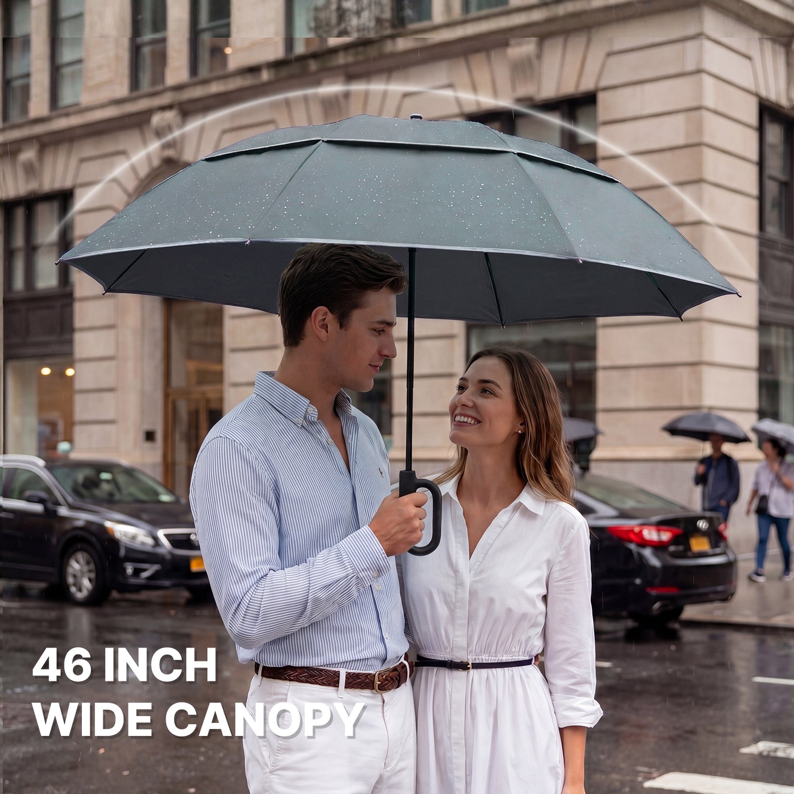G4Free - G4Free 46" Inverted Umbrella – Carabiner Handle -NT25A620A