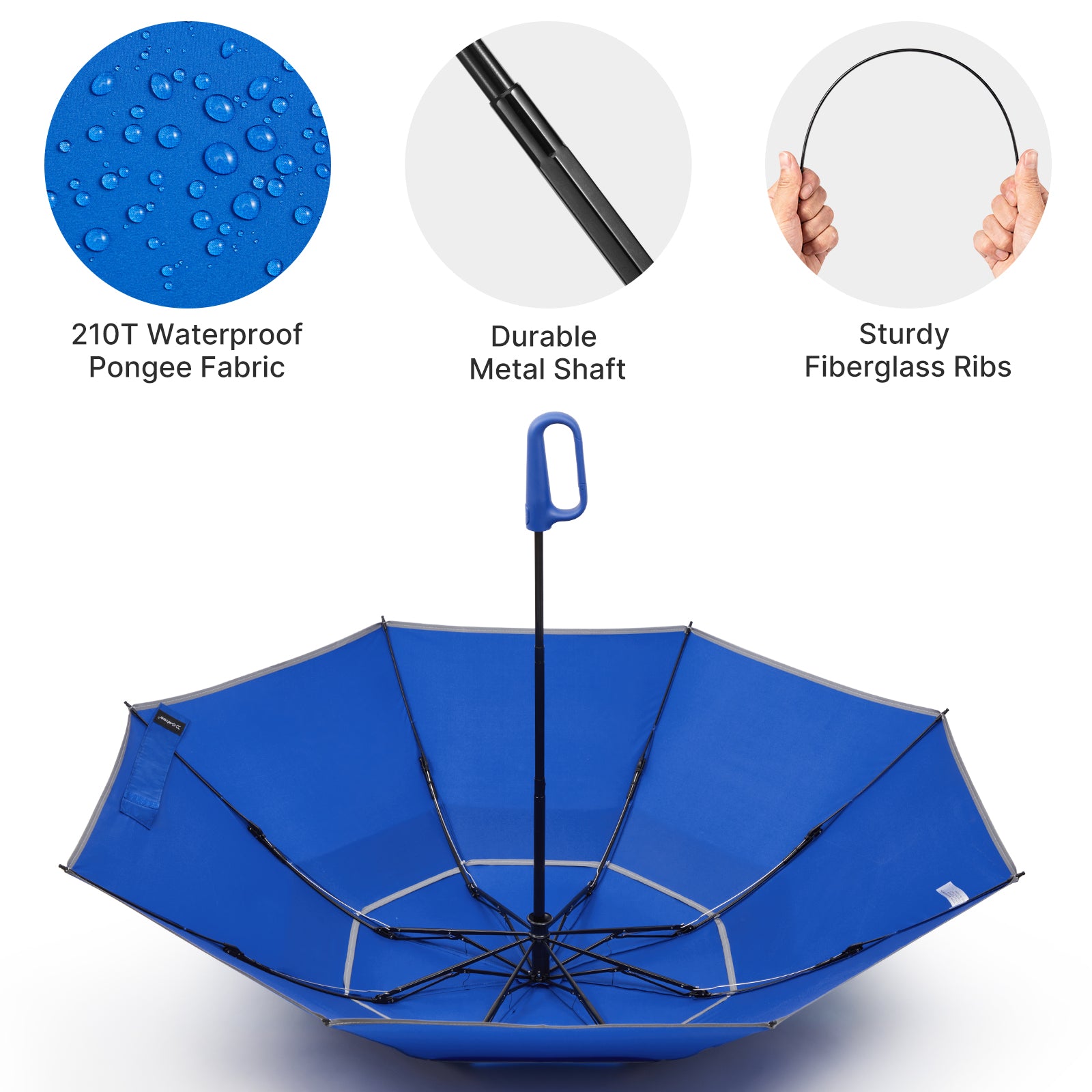 G4Free - G4Free 46" Inverted Umbrella – Carabiner Handle -NT25A620A