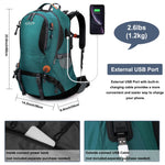 G4Free - G4Free 50L Hiking Backpack with Rain Cover for Men Women -D01V031A