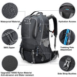 G4Free - G4Free 50L Hiking Backpack with Rain Cover for Men Women -D01V031A