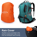 G4Free - G4Free 50L Hiking Backpack with Rain Cover for Men Women -D01V031A