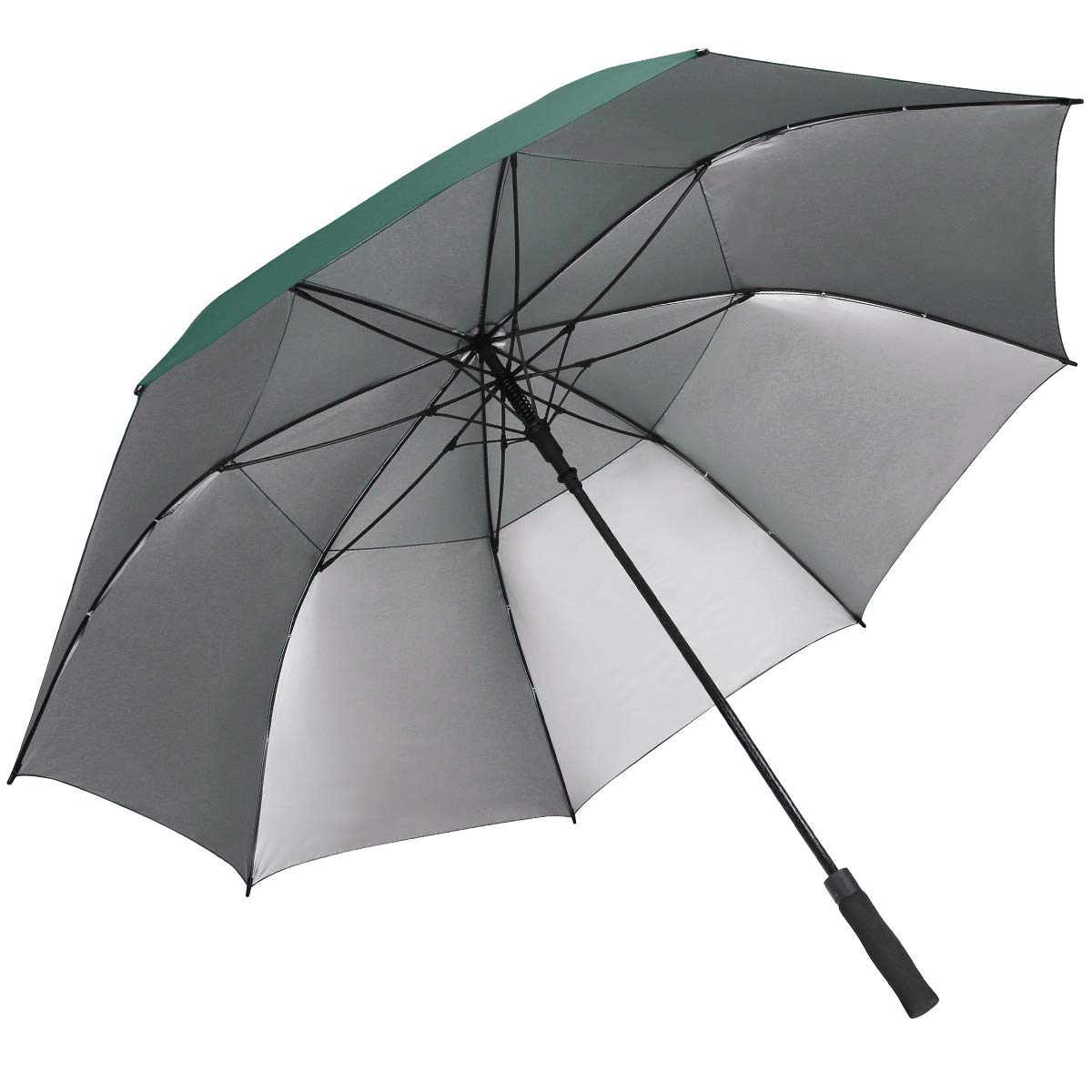 G4Free - G4Free 54/62/68 Inch UV Protection Auto Open Double Canopy Sun Rain Umbrella -D02V686A