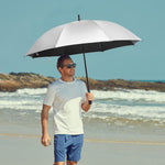 G4Free - G4Free 54/62 Inch Windproof UV Protection Extra Large Auto Stick Long Umbrella -TN21A012C