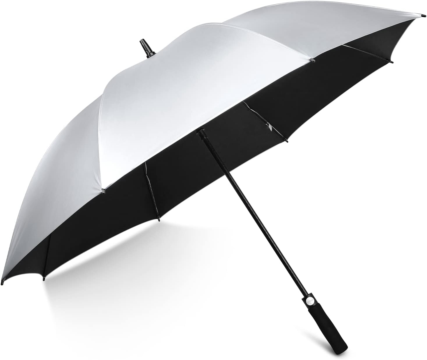 G4Free - G4Free 54/62 Inch Windproof UV Protection Extra Large Auto Stick Long Umbrella -TN21A012C