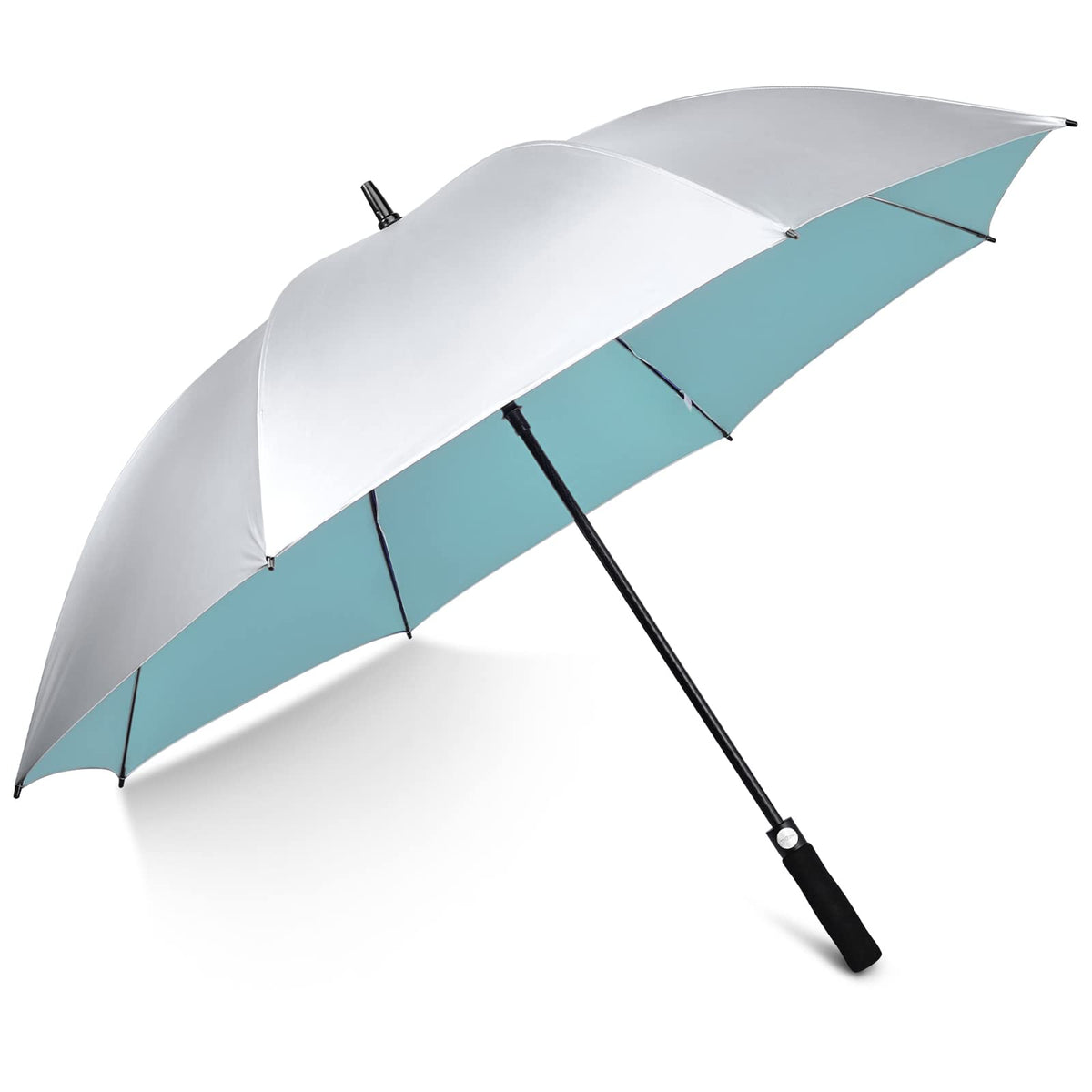 G4Free - G4Free 54/62 Inch Windproof UV Protection Extra Large Auto Stick Long Umbrella -TN21A012C