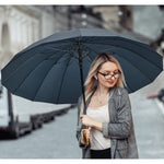 G4Free - G4Free 54 Inch 16 Ribs Large Windproof Umbrella for 2 Persons -NT22A136A