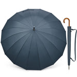 G4Free - G4Free 54 Inch 16 Ribs Large Windproof Umbrella for 2 Persons -NT22A136B