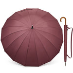 G4Free - G4Free 54 Inch 16 Ribs Large Windproof Umbrella for 2 Persons -NT22A136C