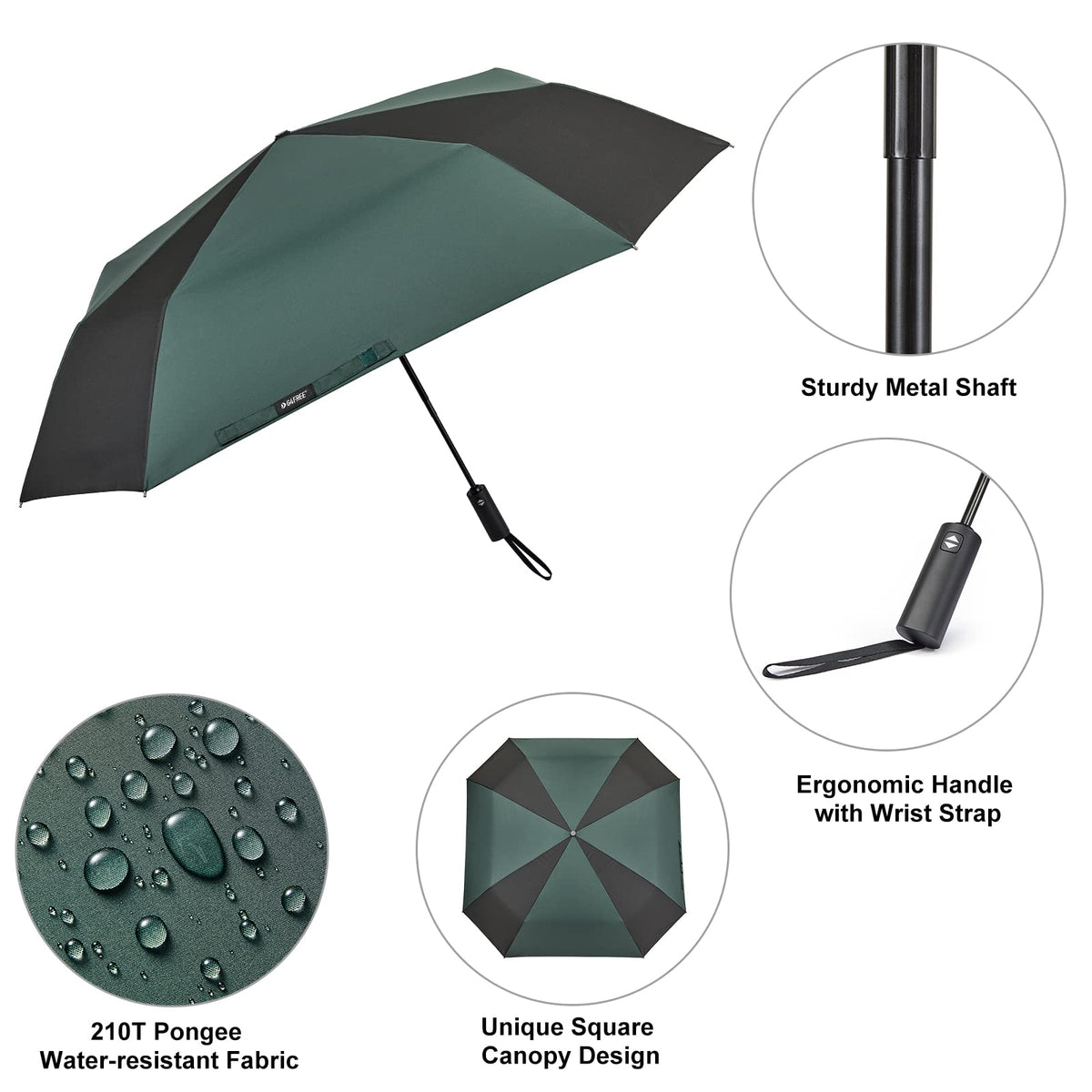 G4Free - G4Free 54 Inch Large Golf Umbrella -TN22A131B
