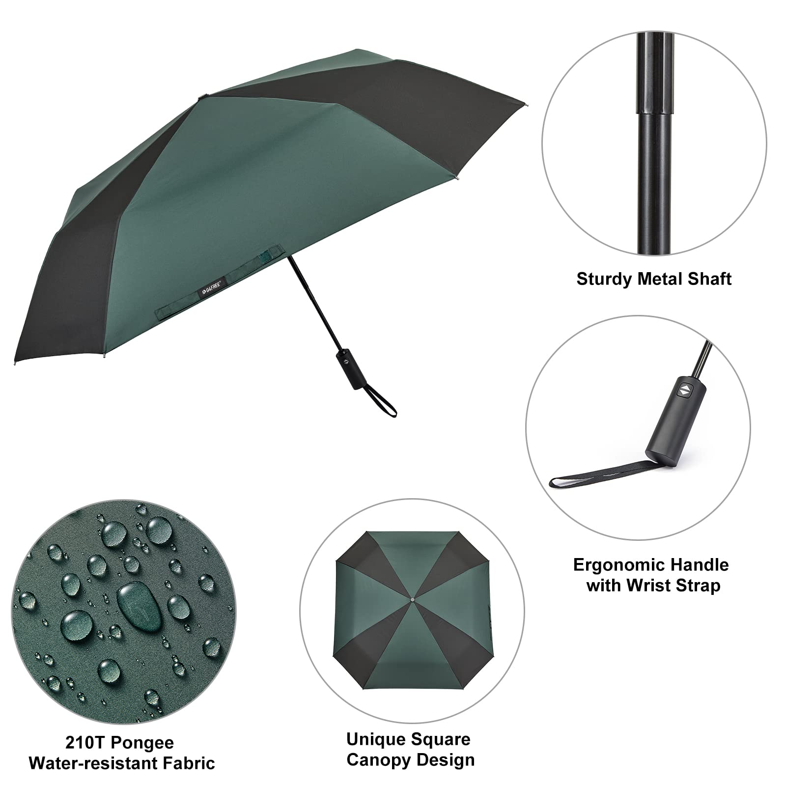 G4Free - G4Free 54 Inch Large Golf Umbrella -TN22A131B