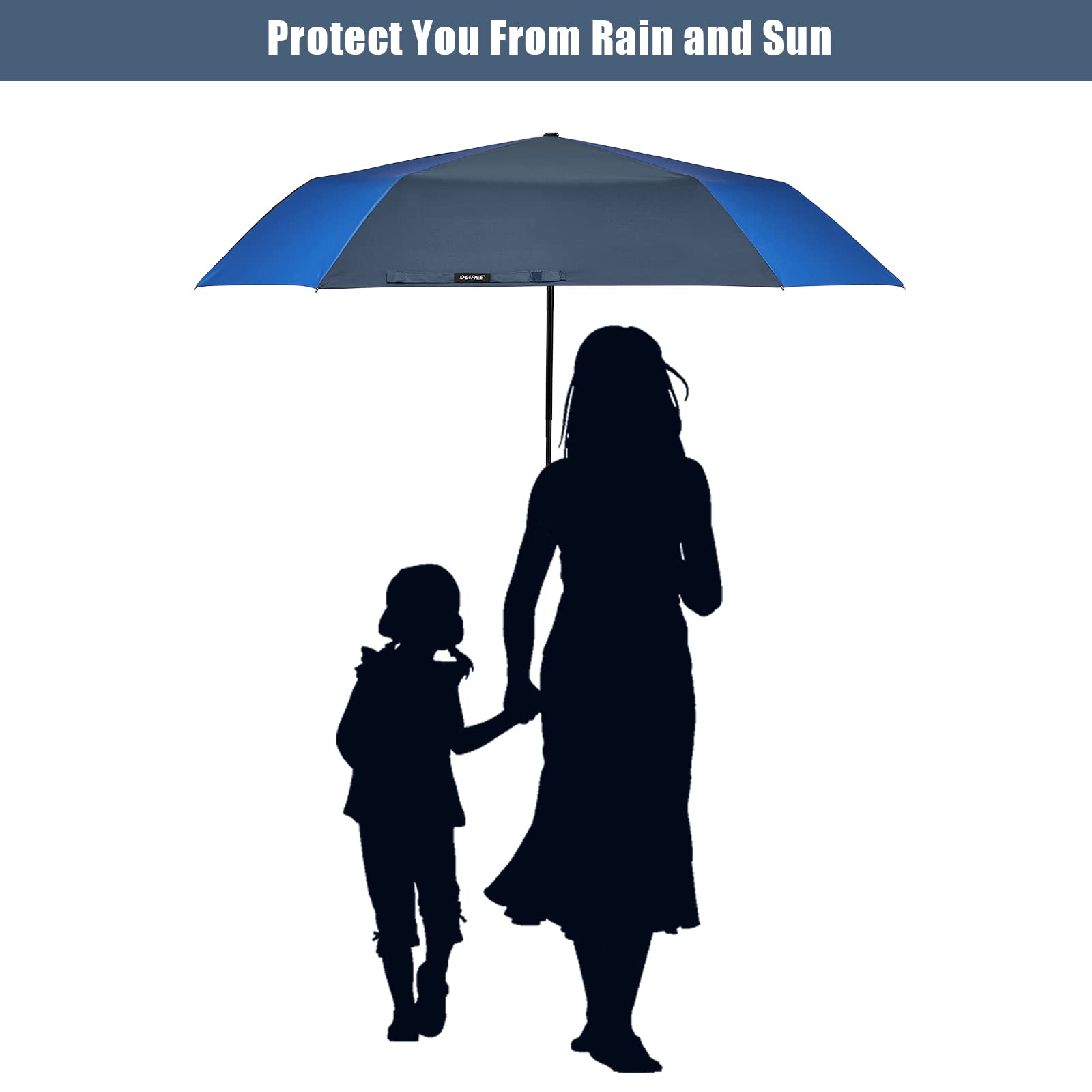 G4Free - G4Free 54 Inch Large Golf Umbrella -TN22A131B
