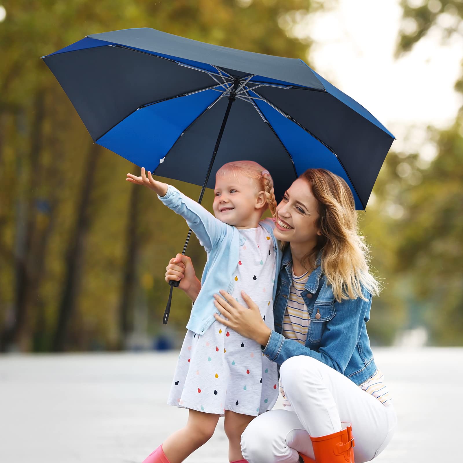 G4Free - G4Free 54 Inch Large Golf Umbrella -TN22A131B