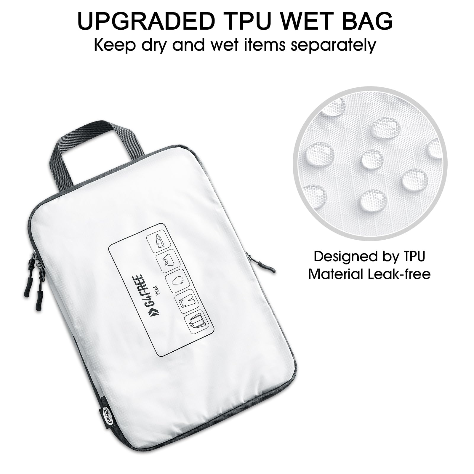G4Free - G4Free 6 Set Compression Packing Cube -TN23B210A