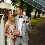 G4Free - G4Free 62 Inch Clear Golf Umbrella Transparent Auto Open Large Stick Umbrella -D02V733A