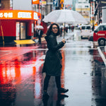 G4Free - G4Free 62 Inch Clear Golf Umbrella Transparent Auto Open Large Stick Umbrella -D02V733A