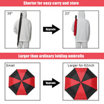G4Free - G4Free 62 Inch Portable Automatic Open Oversize Vented Double Canopy Umbrellas -D02V684A