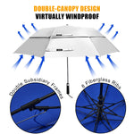 G4Free - G4Free 62 Inch Portable UV Protection Automatic Big Sun Umbrella -D02V737A