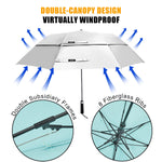 G4Free - G4Free 62 Inch Portable UV Protection Automatic Big Sun Umbrella -D02V737A