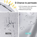 G4Free - G4Free 68 Arc Vented UV Auto Extra Large Windproof Golf/Beach  Umbrellas -D02V731A