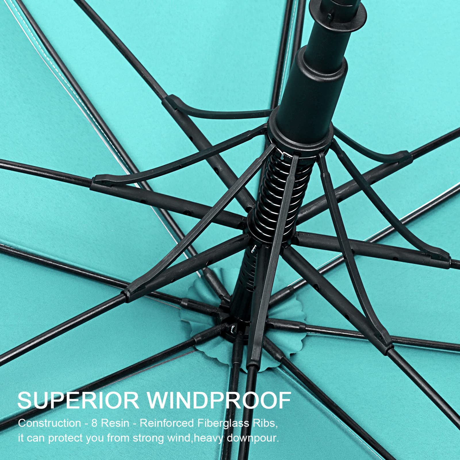 G4Free - G4Free 68 Arc Vented UV Auto Extra Large Windproof Golf/Beach  Umbrellas -D02V731A